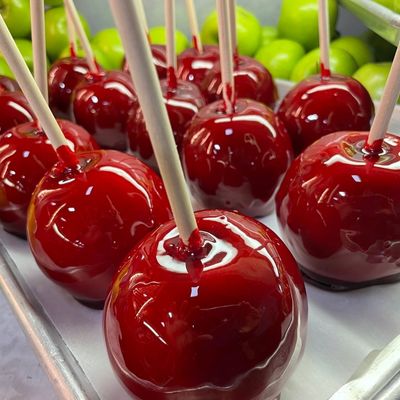 Chili Lime Candy Apple image