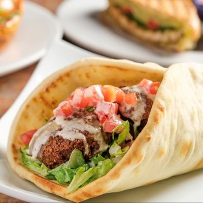 Falafel Greek Vegetarian Delight image