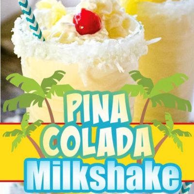 Piña Colada Milkshake image