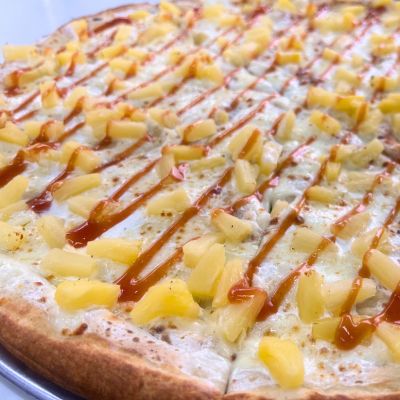 Angela’s Pineapple and Guava Pizza image