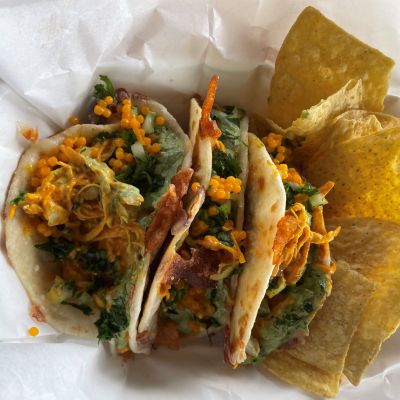 Delhi Butter Chicken Curry Tacos image