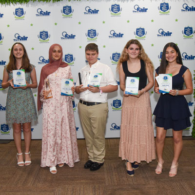 Fair's Youth Hall of Fame Award Ceremony: Wednesday, April 1, 2026