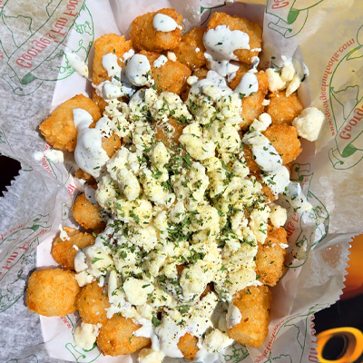 The Big Top Greek Tots image