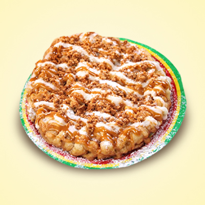 Biscoff Cookie Butter Cheesecake Funnel Cake image