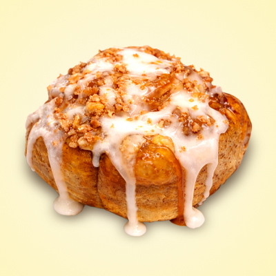 Caramel Apple Cinnamon Roll image