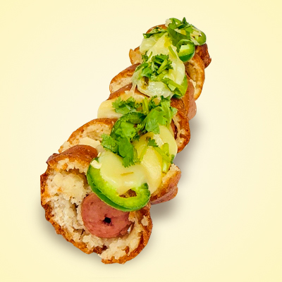 Spicy Tex-Mex Sushi Corn Dog image