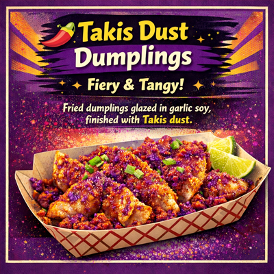 Takis Dust Dumplings image